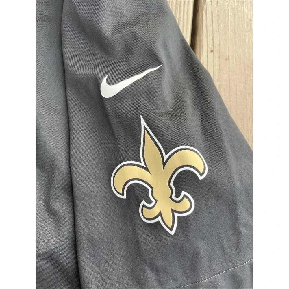 NEW ORLEANS SAINTS Alvin Kamara #41 Black Football Jersey XL Signature Embroider - Picture 6 of 11